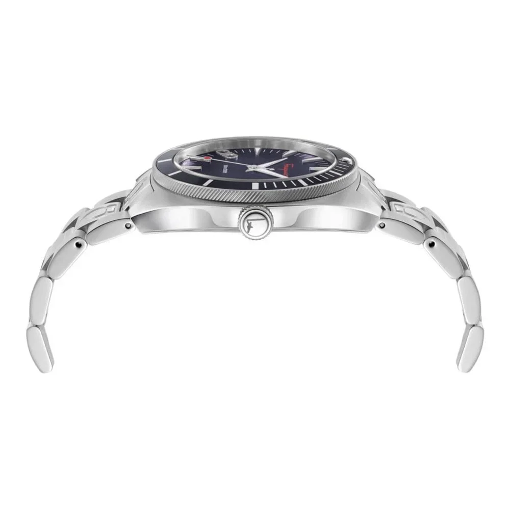 Ferragamo Sale Mens Strap Steel Watch w/ Full Box NEW